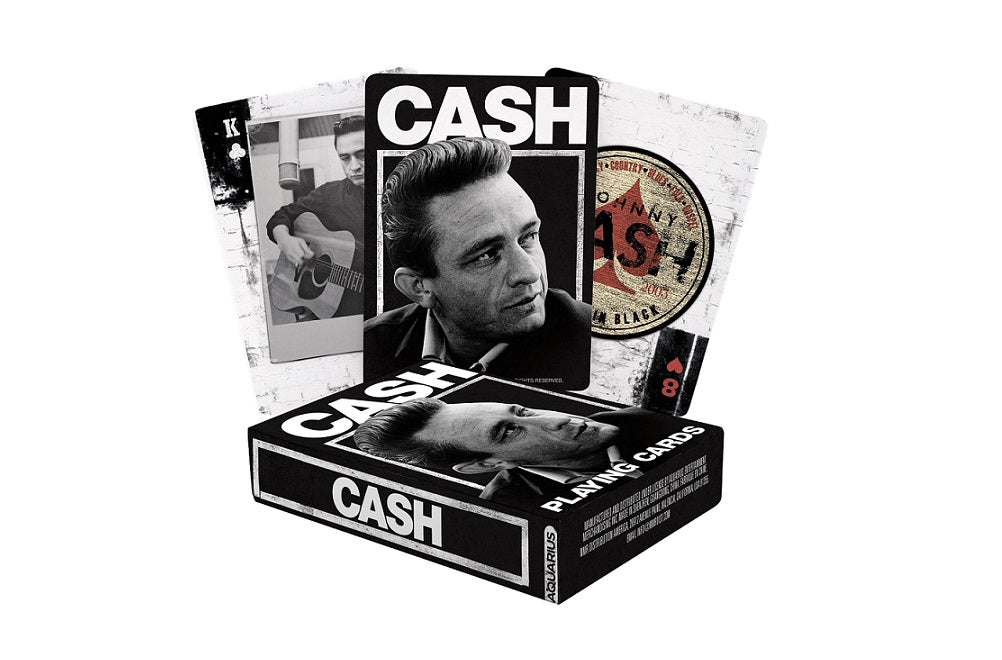 Johnny Cash Playing Cards
