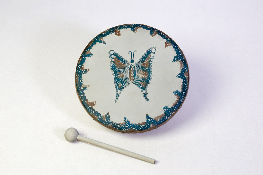 Indonesian Butterfly Frame Drum
