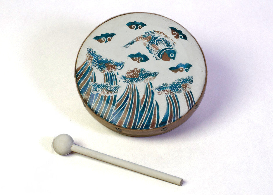 Indonesian Fish Frame Drum