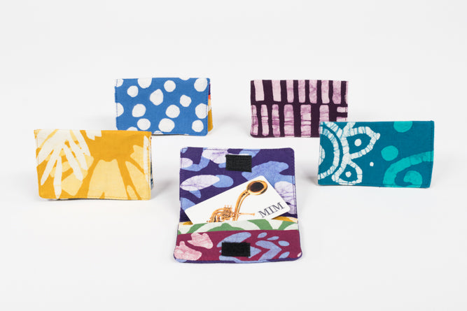 Hand-Batiked Pocket Wallets