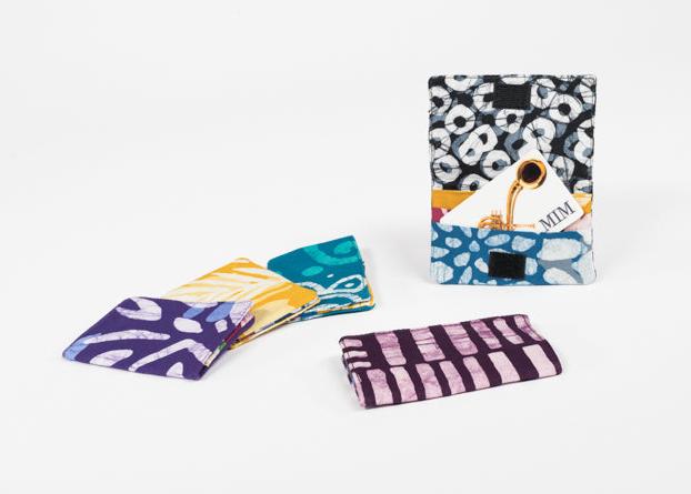 Hand-Batiked Pocket Wallets