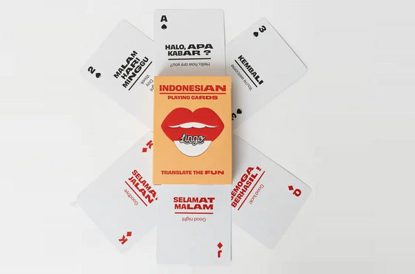 Indonesian Lingo Cards