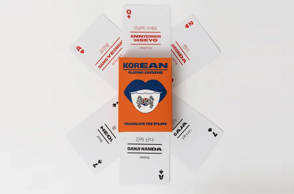 Korean Lingo Cards