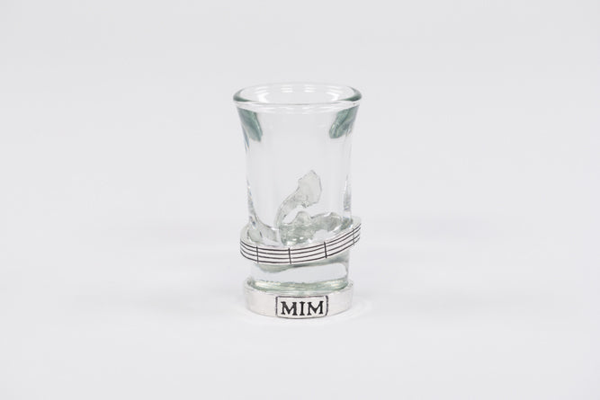 Pewter Guitar Shot Glass
