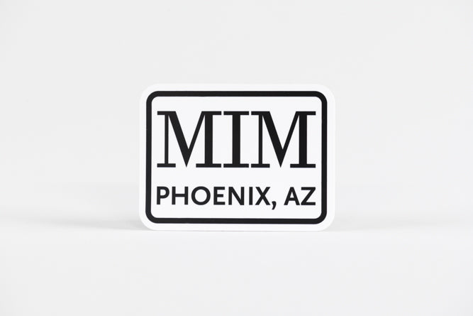 MIM Logo Sticker