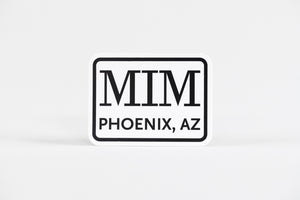 MIM Logo Sticker