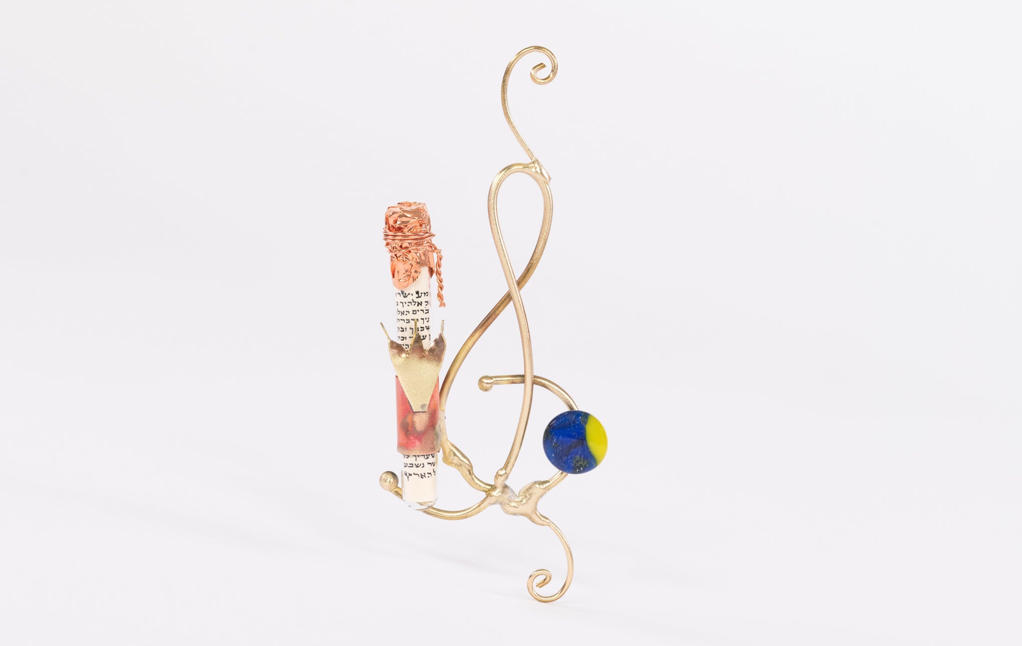 Treble Clef Mezuzah