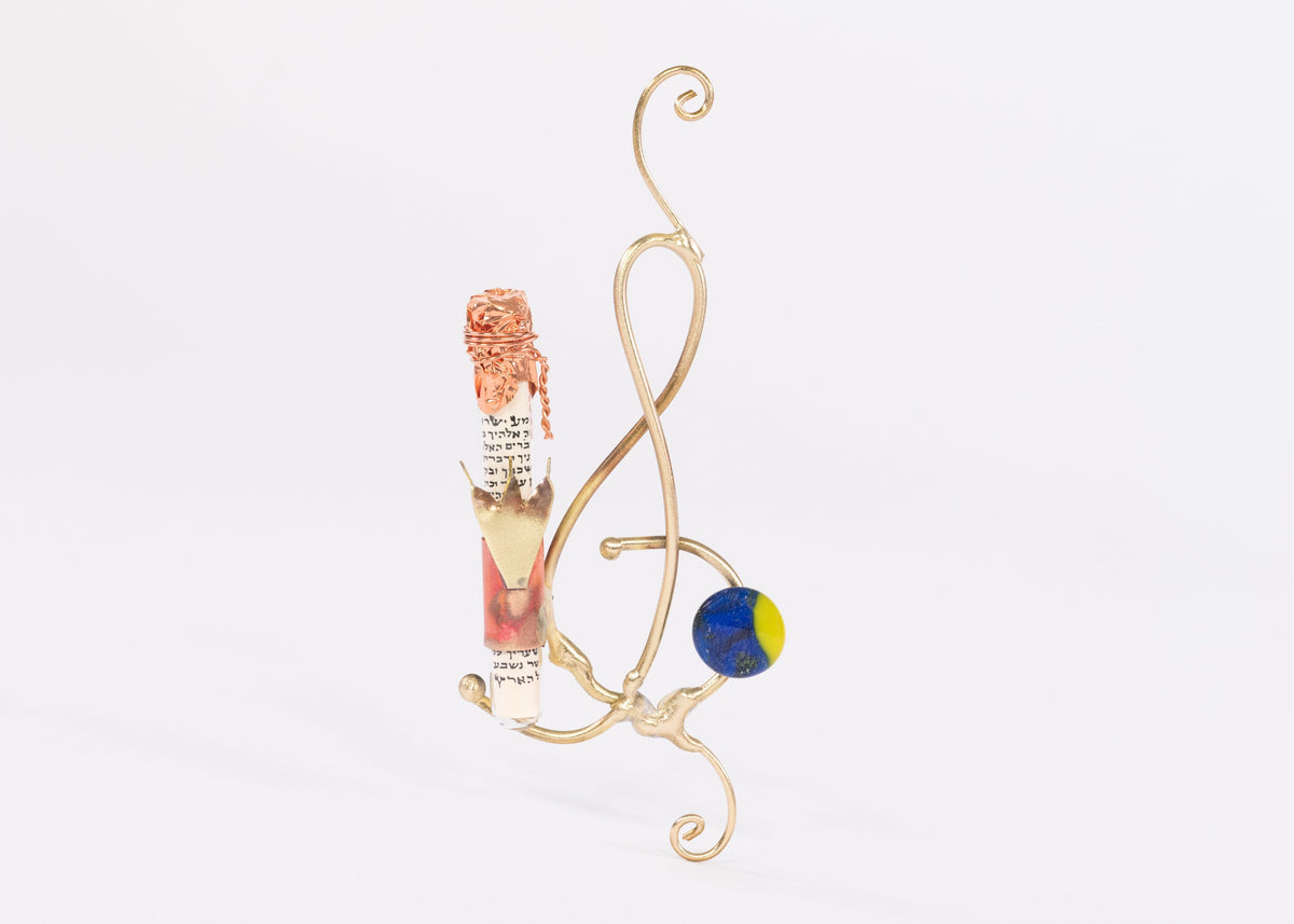 Treble Clef Mezuzah
