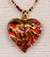 Red and Gold on Red Chain