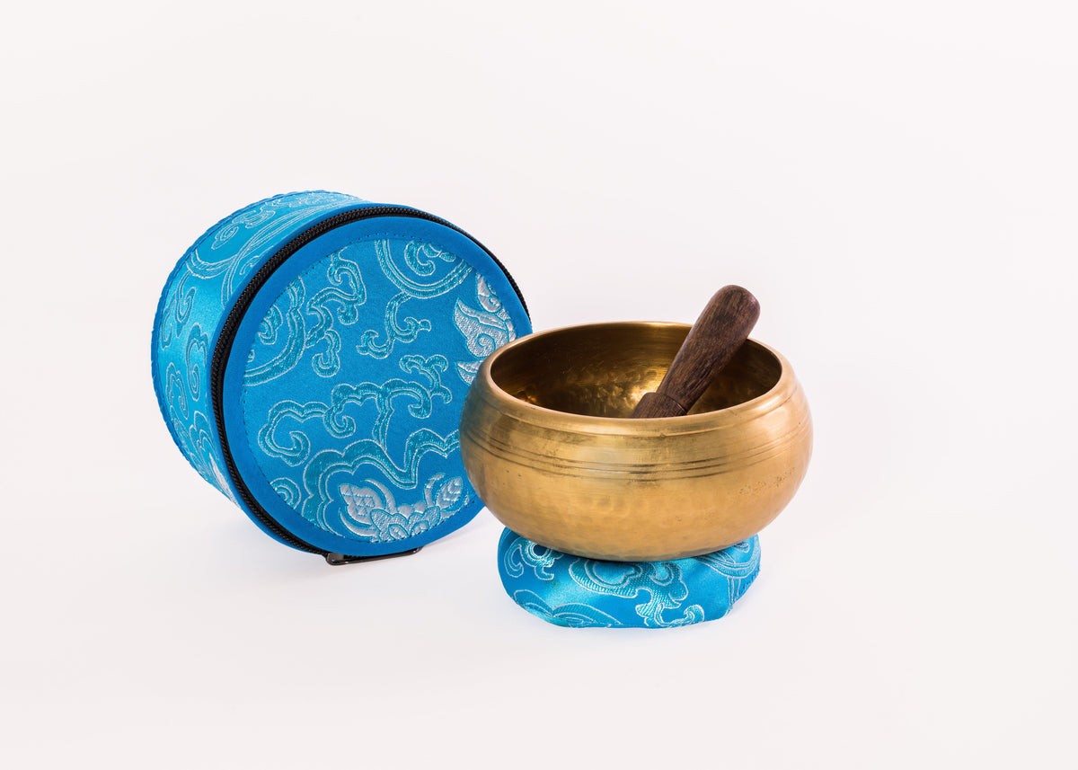 Hand-Hammered Singing Bowl Set