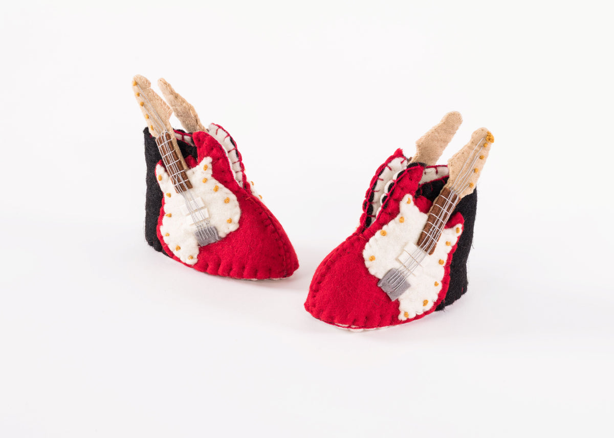 Rock Star Baby Booties