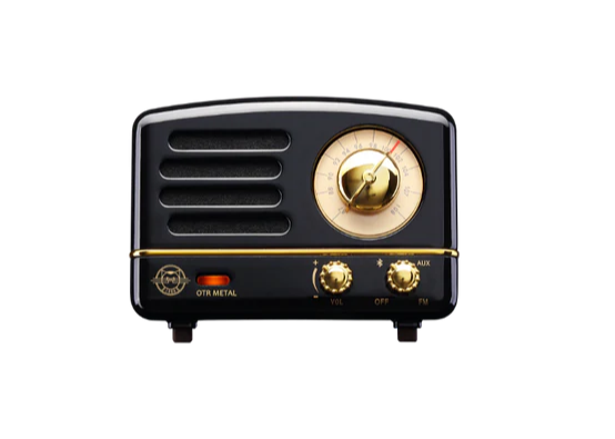 Muzen OTR Metal Bluetooth Speaker and Radio