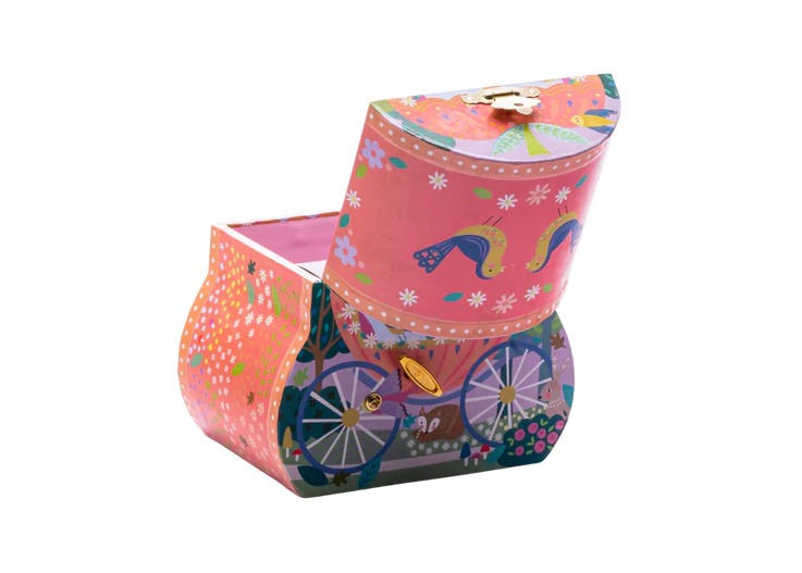 Fairy Tale Carriage Musical Jewelry Box