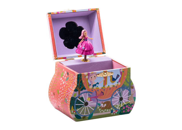 Fairy Tale Carriage Musical Jewelry Box
