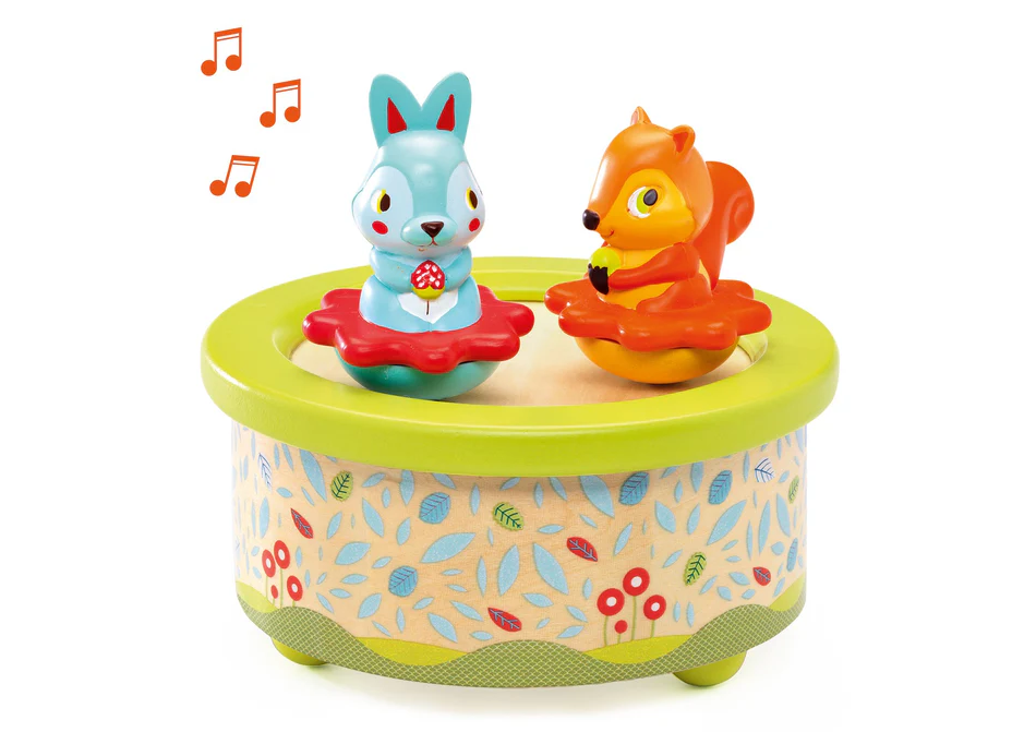 Furry Friends Music Box