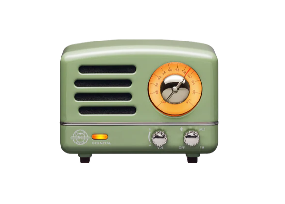 Muzen OTR Metal Bluetooth Speaker and Radio