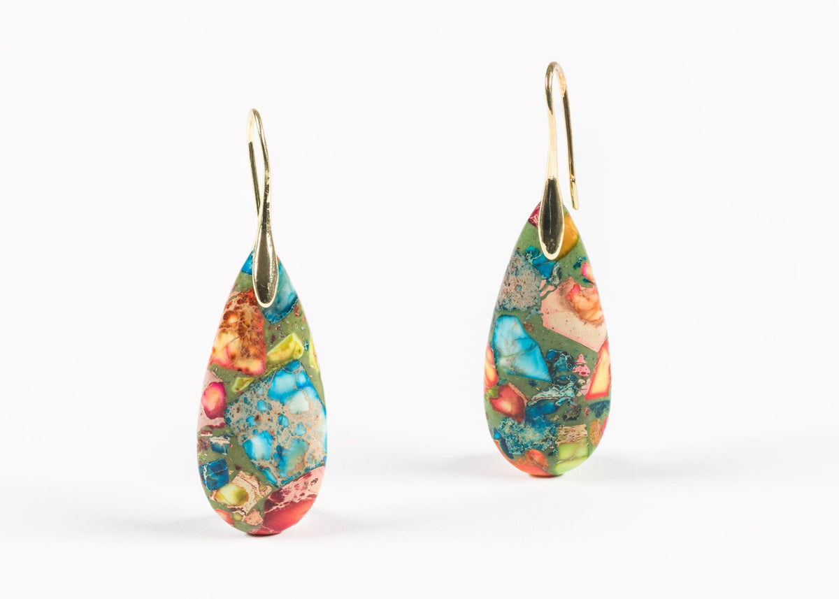 Imperial Jasper Earrings