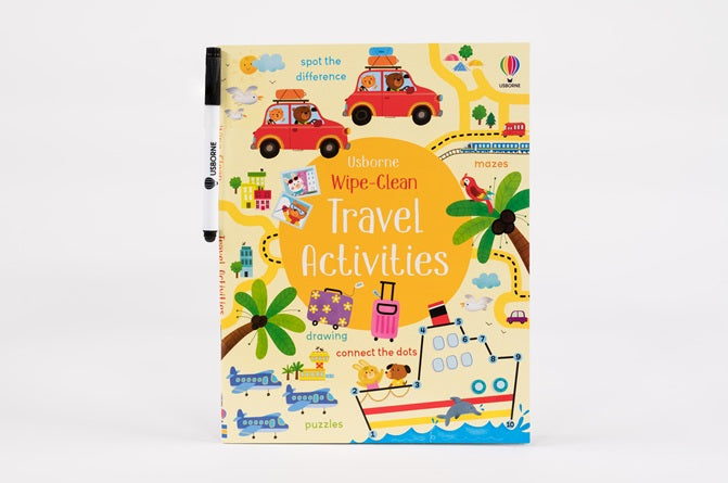 Wipe-Clean Travel Activities