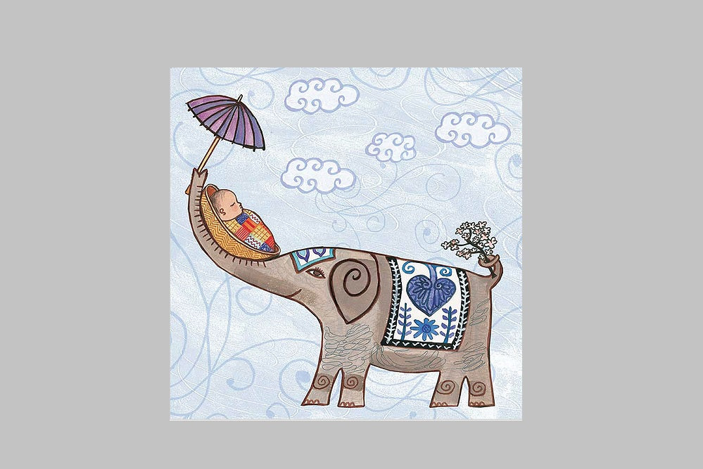 Baby Elephant Card