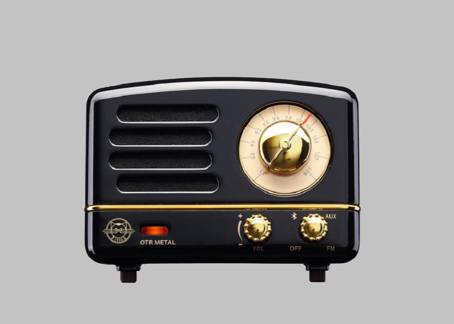 Muzen OTR Metal Bluetooth Speaker and Radio