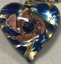 Murano Heart Necklace