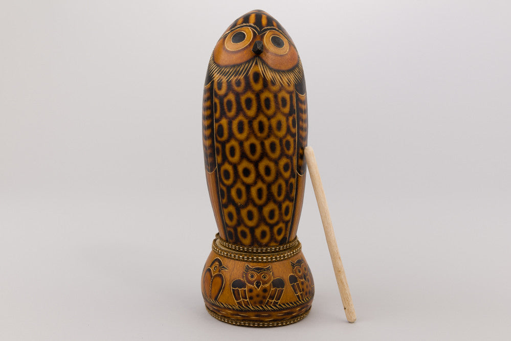 Mother-Owl Shaker and Nest Drum