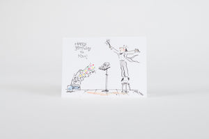 Alice Briggs Conductor Birthday Card