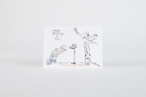 Alice Briggs Conductor Birthday Card