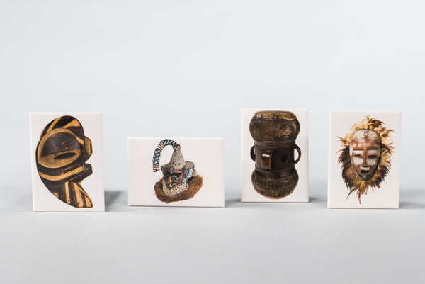 Congo Masks and Music Magnets