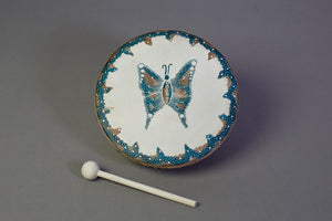 Indonesian Butterfly Frame Drum