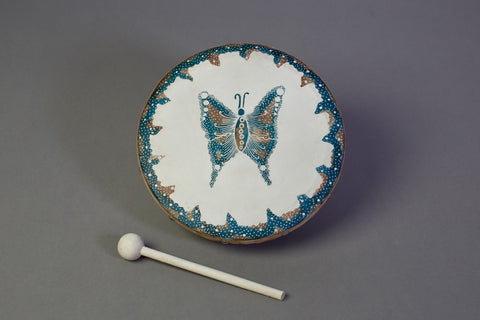 Indonesian Butterfly Frame Drum