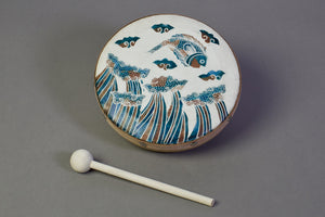 Indonesian Fish Frame Drum
