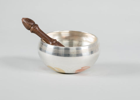 6" Silver Singing Bowl