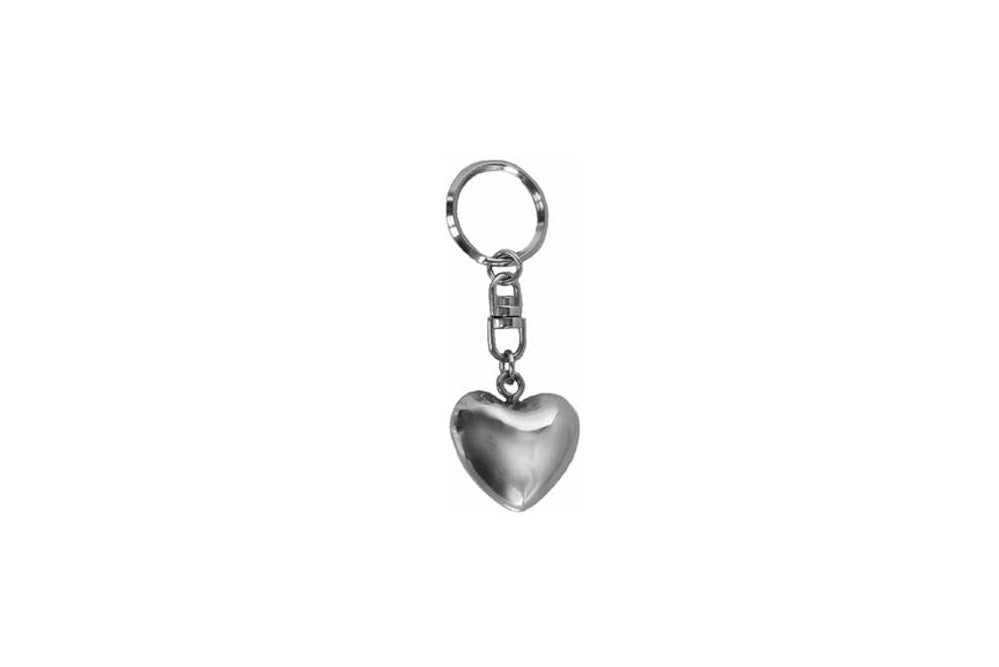 Chiming Heart Key Ring