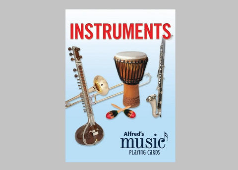 Instruments Playing Cards