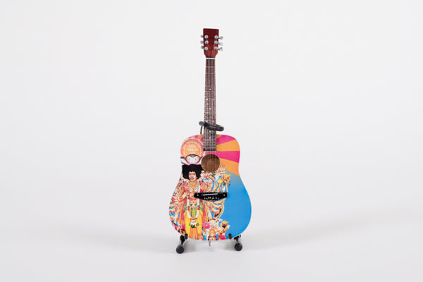 Jimi Hendrix Miniature Acoustic Replica Guitar