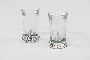 MIM Pewter Treble Clef Shot Glass