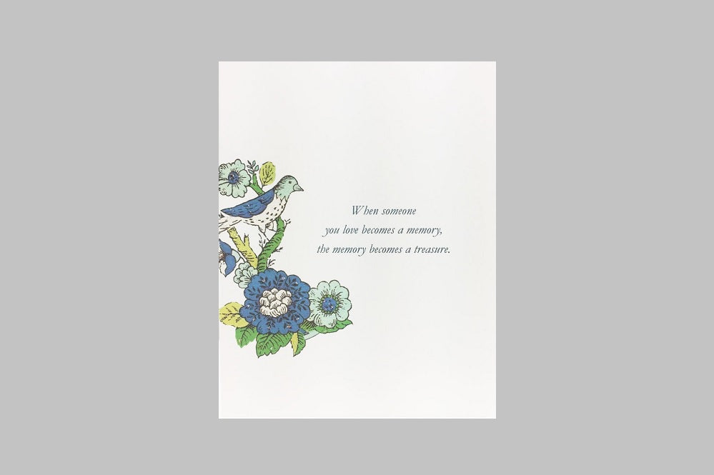 Memory Sympathy Card