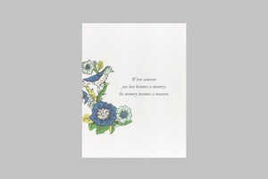 Memory Sympathy Card