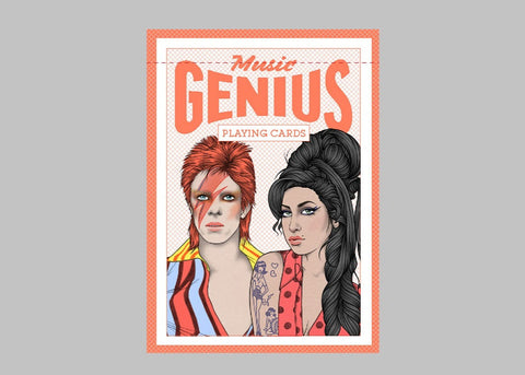 Music Genius Playing Cards