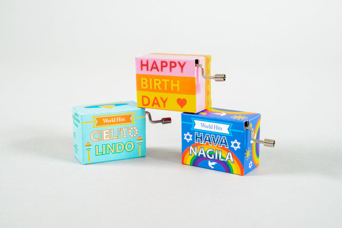 Hand-Crank Music Boxes