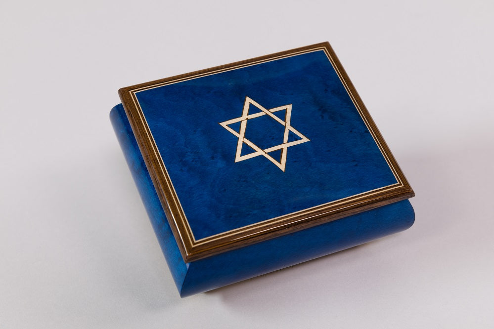 Star of David Music Box