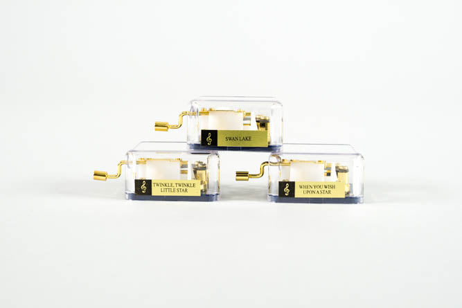 Hand-Crank Music Boxes