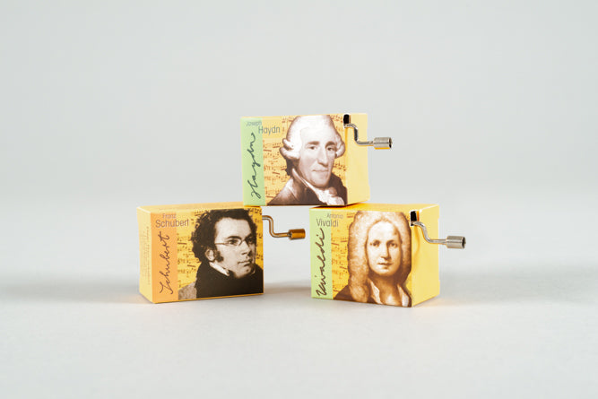 Hand-Crank Music Boxes