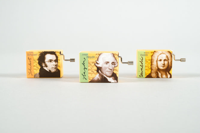 Hand-Crank Music Boxes