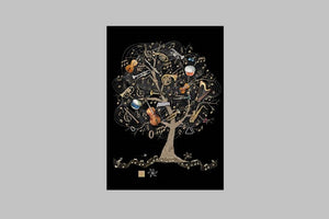 Music Tree Card