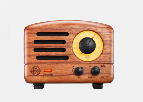 Muzen OTR Rosewood Bluetooth Speaker and Radio