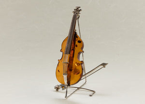 Amber Cello Pin