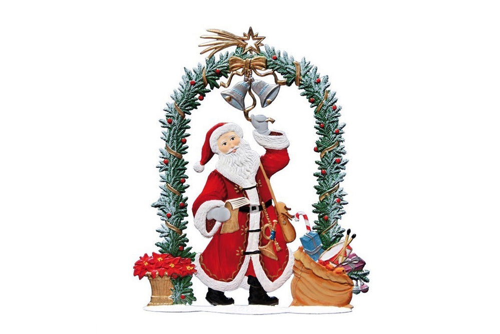 Santa Ringing in the Season