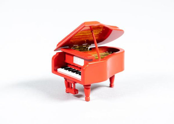 Red Grand Piano Ornament
